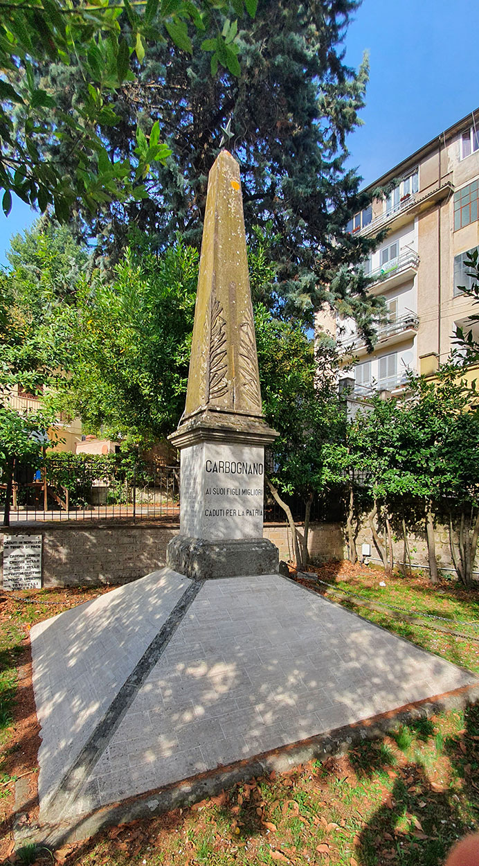 Carbognano, monumento ai Caduti