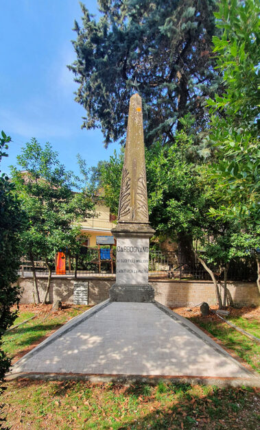Carbognano, Monument to the fallen soldiers